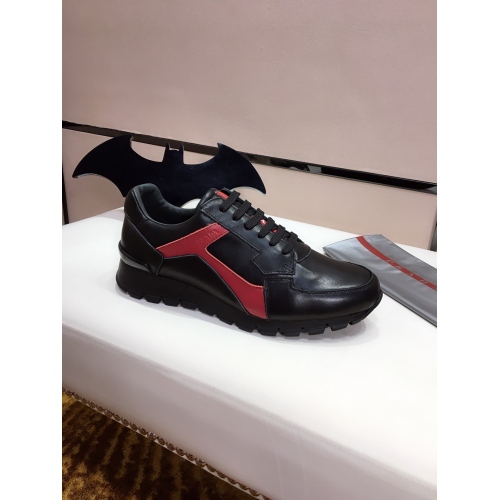 Replica Prada Casual Shoes For Men #437581 $90.00 USD for Wholesale