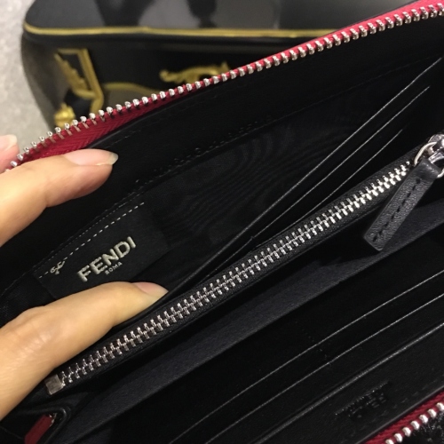Replica Fendi AAA Quality Wallets #438059 $98.00 USD for Wholesale