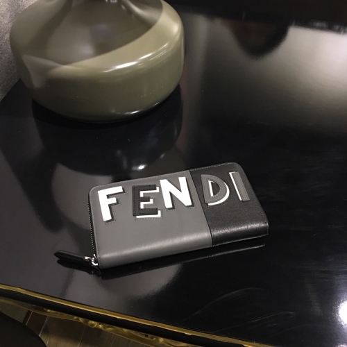 Replica Fendi AAA Quality Wallets #438062 $98.00 USD for Wholesale
