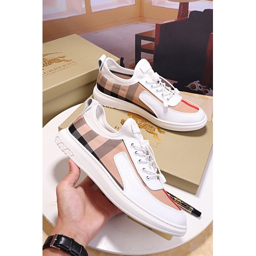 Replica Burberry Casual Shoes For Men #438262 $80.00 USD for Wholesale