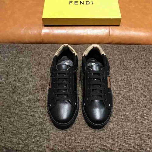 Replica Fendi Casual Shoes For Men #438977 $88.50 USD for Wholesale