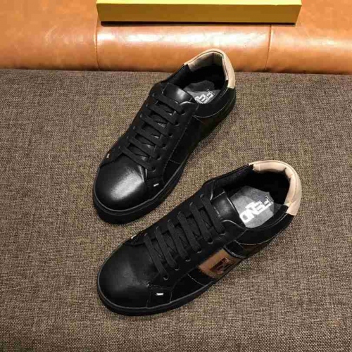 Replica Fendi Casual Shoes For Men #438977 $88.50 USD for Wholesale
