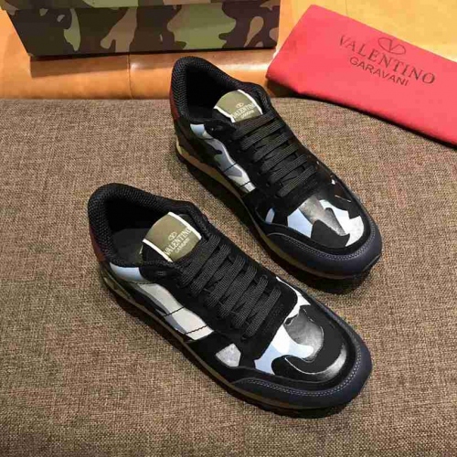 Replica Valentino Casual Shoes For Men #439390 $97.40 USD for Wholesale