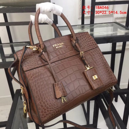 Prada AAA Quality Handbags #440447 $136.50 USD, Wholesale Replica Prada AAA Quality Handbags
