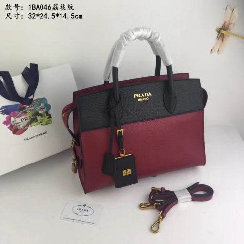 Prada AAA Quality Handbags #440449 $125.80 USD, Wholesale Replica Prada AAA Quality Handbags