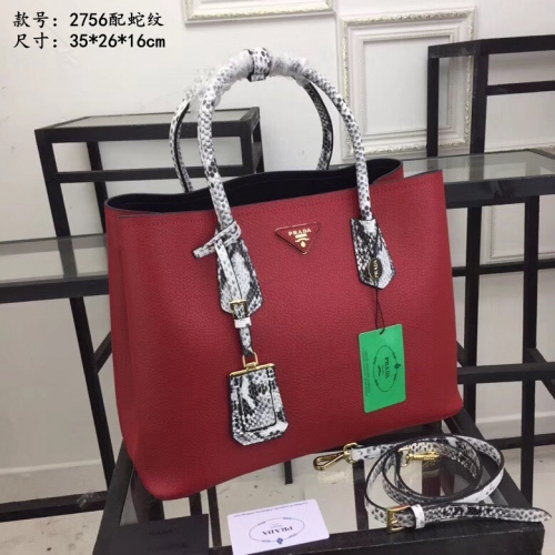Prada AAA Quality Handbags #440776 $129.30 USD, Wholesale Replica Prada AAA Quality Handbags