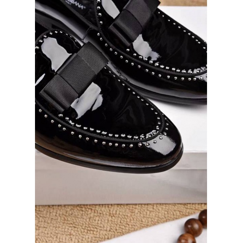 Replica Dolce & Gabbana D&G Leather Shoes For Men #440793 $98.00 USD for Wholesale