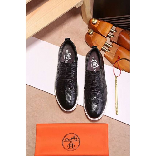 Hermes Casual Shoes For Men #440988 $97.00 USD, Wholesale Replica Hermes Casual Shoes