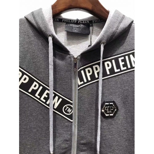 Replica Philipp Plein PP Hoodies Long Sleeved For Men #441402 $52.00 USD for Wholesale