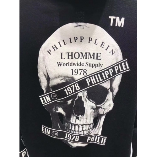 Replica Philipp Plein PP Hoodies Long Sleeved For Men #441403 $52.00 USD for Wholesale