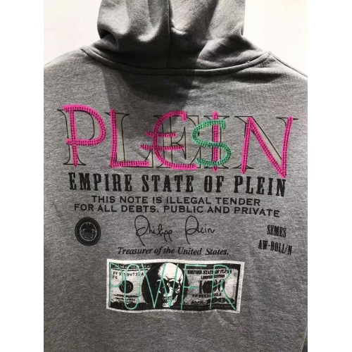 Replica Philipp Plein PP Hoodies Long Sleeved For Men #441406 $42.00 USD for Wholesale
