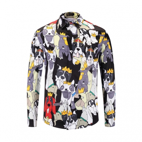 Versace Shirts Long Sleeved For Men #441882 $41.00 USD, Wholesale Replica Versace Shirts