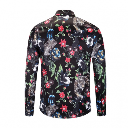 Replica Versace Shirts Long Sleeved For Men #441888 $41.00 USD for Wholesale