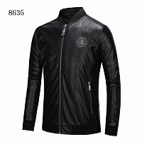 $97.00 USD Philipp Plein PP Leather Jackets Long Sleeved For Men #435888