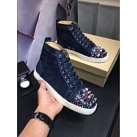 Christian Louboutin CL High Tops Shoes For Men #439683