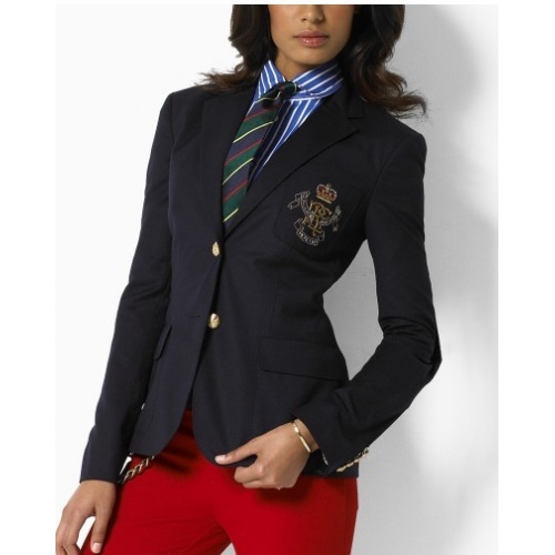 Ralph Lauren Polo Jackets Long Sleeved For Women #442311 $70.00 USD, Wholesale Replica Ralph Lauren Polo Jackets