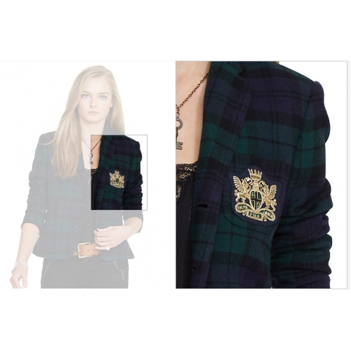Replica Ralph Lauren Polo Jackets Long Sleeved For Women #442327 $74.00 USD for Wholesale