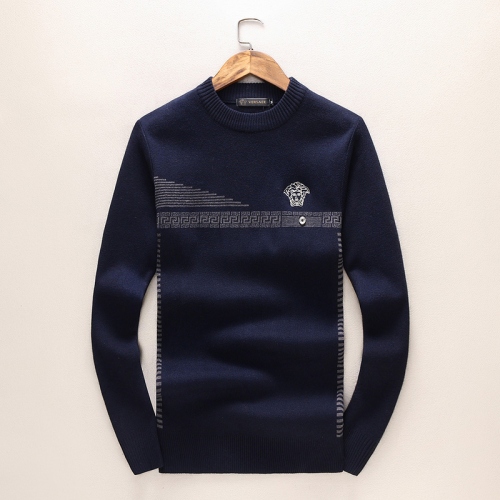 Versace Sweaters Long Sleeved For Men #442362 $43.30 USD, Wholesale Replica Versace Sweaters