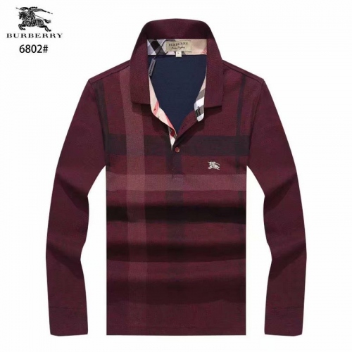 Burberry T-Shirts Long Sleeved For Men #443599 $51.00 USD, Wholesale Replica Burberry T-Shirts