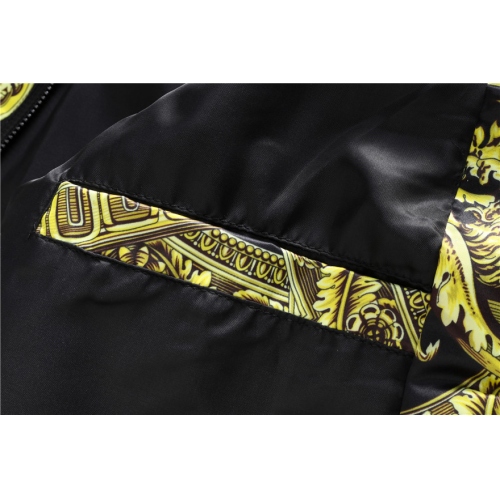 Replica Versace Windbreakers Long Sleeved For Men #443651 $53.00 USD for Wholesale