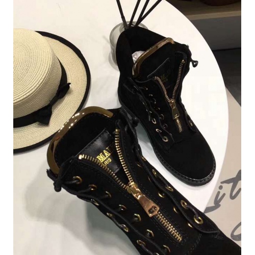 Replica Balmain Boots For Women #443897 $97.40 USD for Wholesale