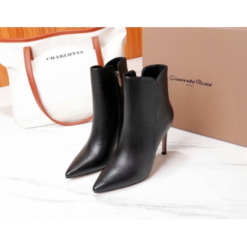 Gianvito Rossi Boots For Women #443925 $90.20 USD, Wholesale Replica Gianvito Rossi Shoes