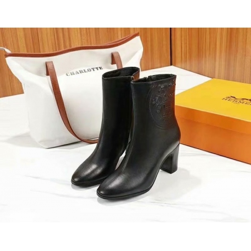 Hermes Boots For Women #443960 $90.20 USD, Wholesale Replica Hermes Boots