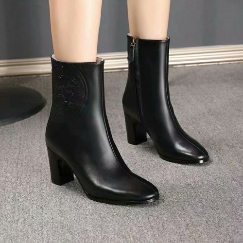 Replica Hermes Boots For Women #443960 $90.20 USD for Wholesale