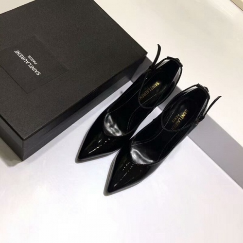 Replica Yves Saint Laurent YSL High-Heeled Shoes For Women #444013 $115.00 USD for Wholesale