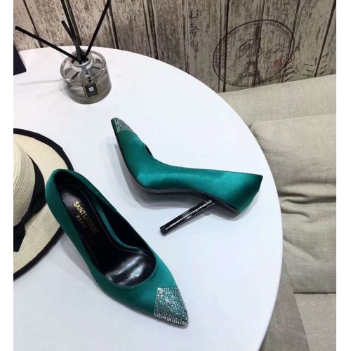 Replica Yves Saint Laurent YSL High-Heeled Shoes For Women #444037 $102.50 USD for Wholesale