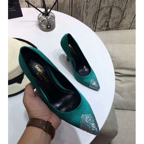 Replica Yves Saint Laurent YSL High-Heeled Shoes For Women #444037 $102.50 USD for Wholesale
