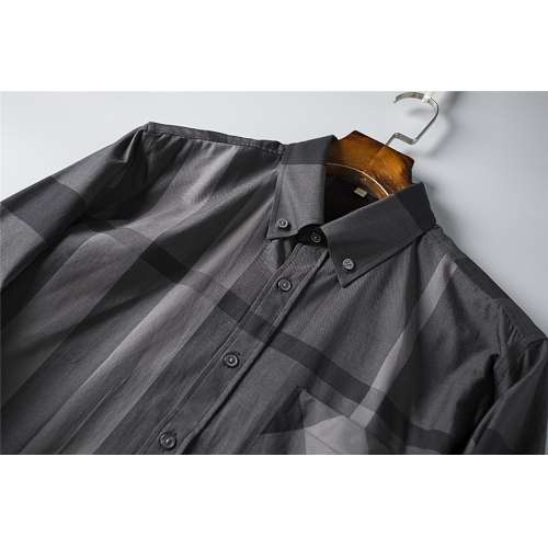 Replica Burberry Shirts Long Sleeved For Men #444260 $38.00 USD for Wholesale