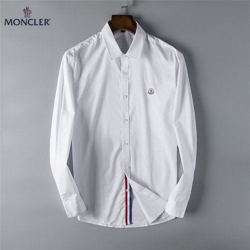 Moncler Shirts Long Sleeved For Men #444304 $38.00 USD, Wholesale Replica Moncler Shirts