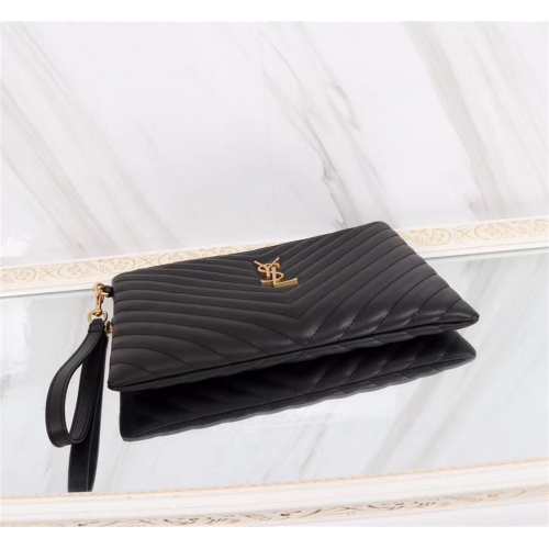 Replica Yves Saint Laurent AAA Quality Wallets #444543 $86.50 USD for Wholesale