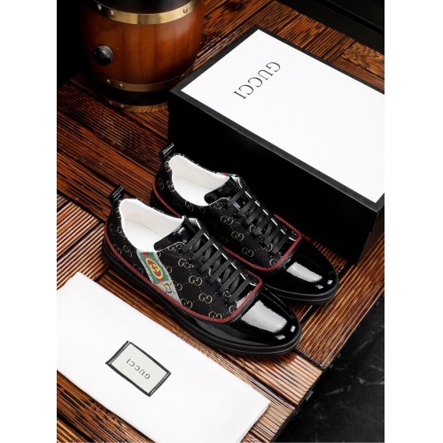 Replica Gucci Casual Shoes For Men #444859 $78.00 USD for Wholesale