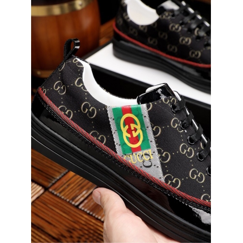Replica Gucci Casual Shoes For Men #444859 $78.00 USD for Wholesale