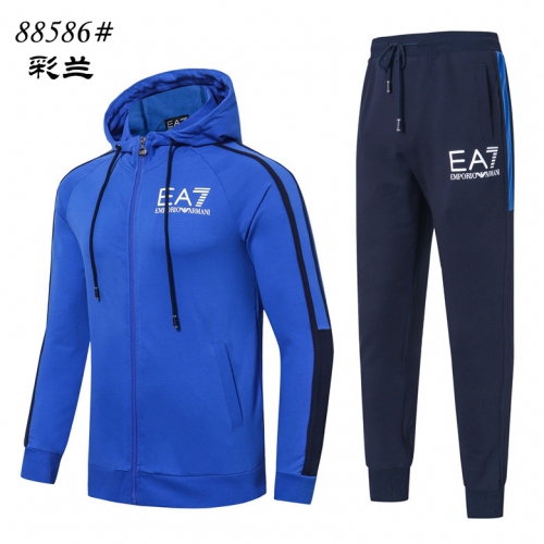 Armani Tracksuits Long Sleeved For Men #445059 $69.00 USD, Wholesale Replica Armani Tracksuits