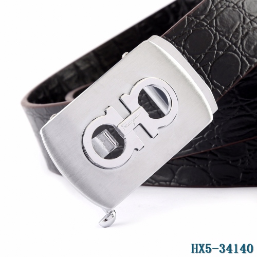 Replica Salvatore Ferragamo AAA Quality Automatic Buckle Belts #445898 $58.00 USD for Wholesale