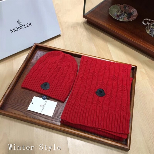 Replica Moncler Hats & Scarves Sets #446057 $59.00 USD for Wholesale