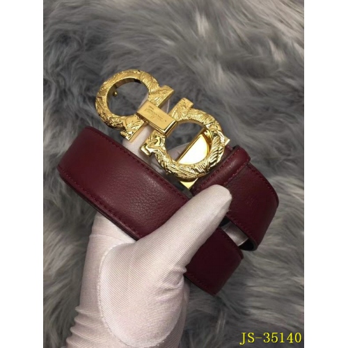 Replica Salvatore Ferragamo AAA Quality Belts #446058 $58.00 USD for Wholesale