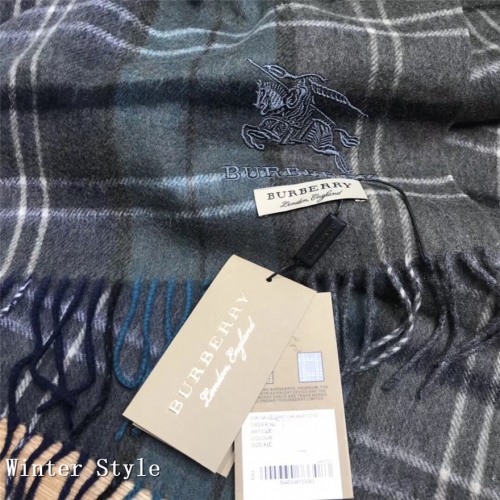 Replica Burberry Scarves For Men #446442 $41.00 USD for Wholesale