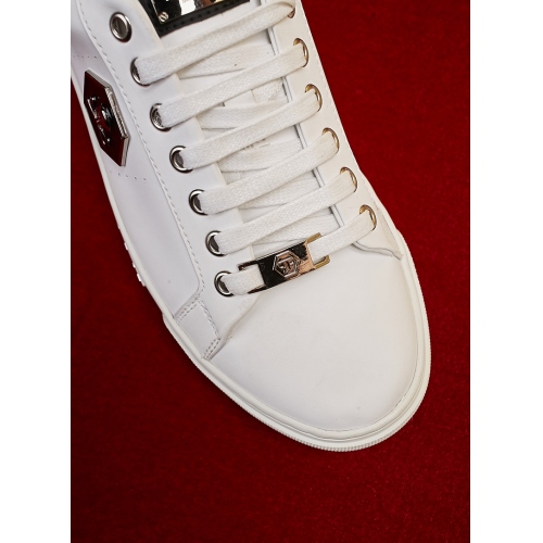Replica Philipp Plein PP Casual Shoes For Men #446603 $78.00 USD for Wholesale