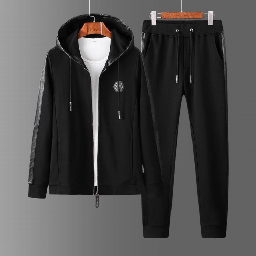 $90.50 USD Philipp Plein Tracksuits Long Sleeved For Men #446635