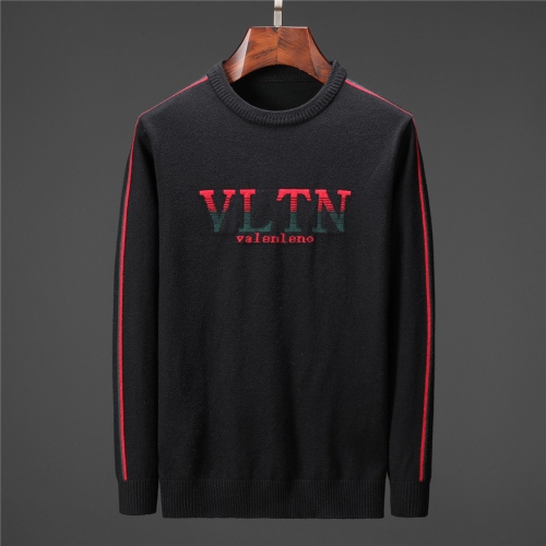 Valentino Sweaters Long Sleeved For Men #446652 $55.00 USD, Wholesale Replica Valentino Sweaters