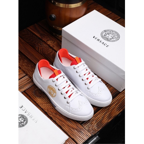 Replica Versace Casual Shoes For Men #446653 $75.00 USD for Wholesale