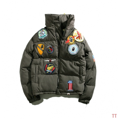 Replica Bape Down Coats Long Sleeved For Men #446968 $127.00 USD for Wholesale