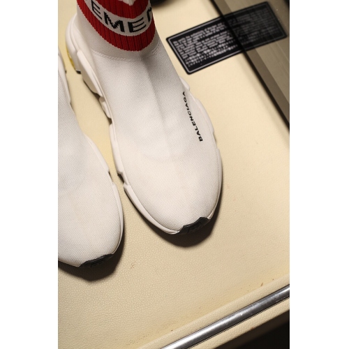 Replica Balenciaga High Tops Shoes For Men #447151 $68.00 USD for Wholesale