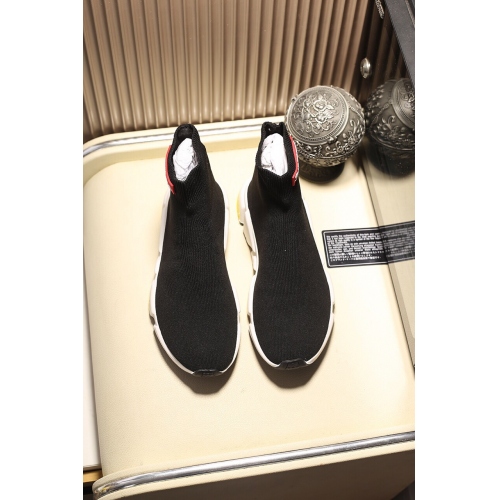Replica Balenciaga High Tops Shoes For Men #447159 $68.00 USD for Wholesale