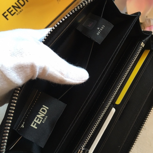 Replica Fendi AAA Quality Wallets #447590 $68.00 USD for Wholesale