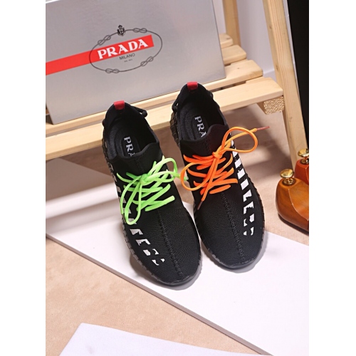 Prada Casual Shoes For Men #448249 $75.00 USD, Wholesale Replica Prada Flat Shoes